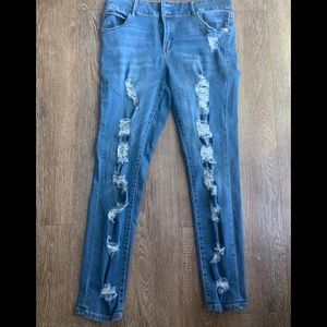 Almost Famous Ripped skinny Jeans